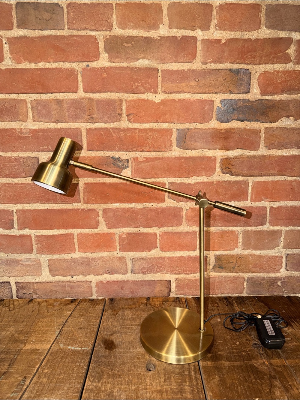 Brass Adjustable Desk Lamp - Modern Home Dining Accent Adjustable Touch Sensor
